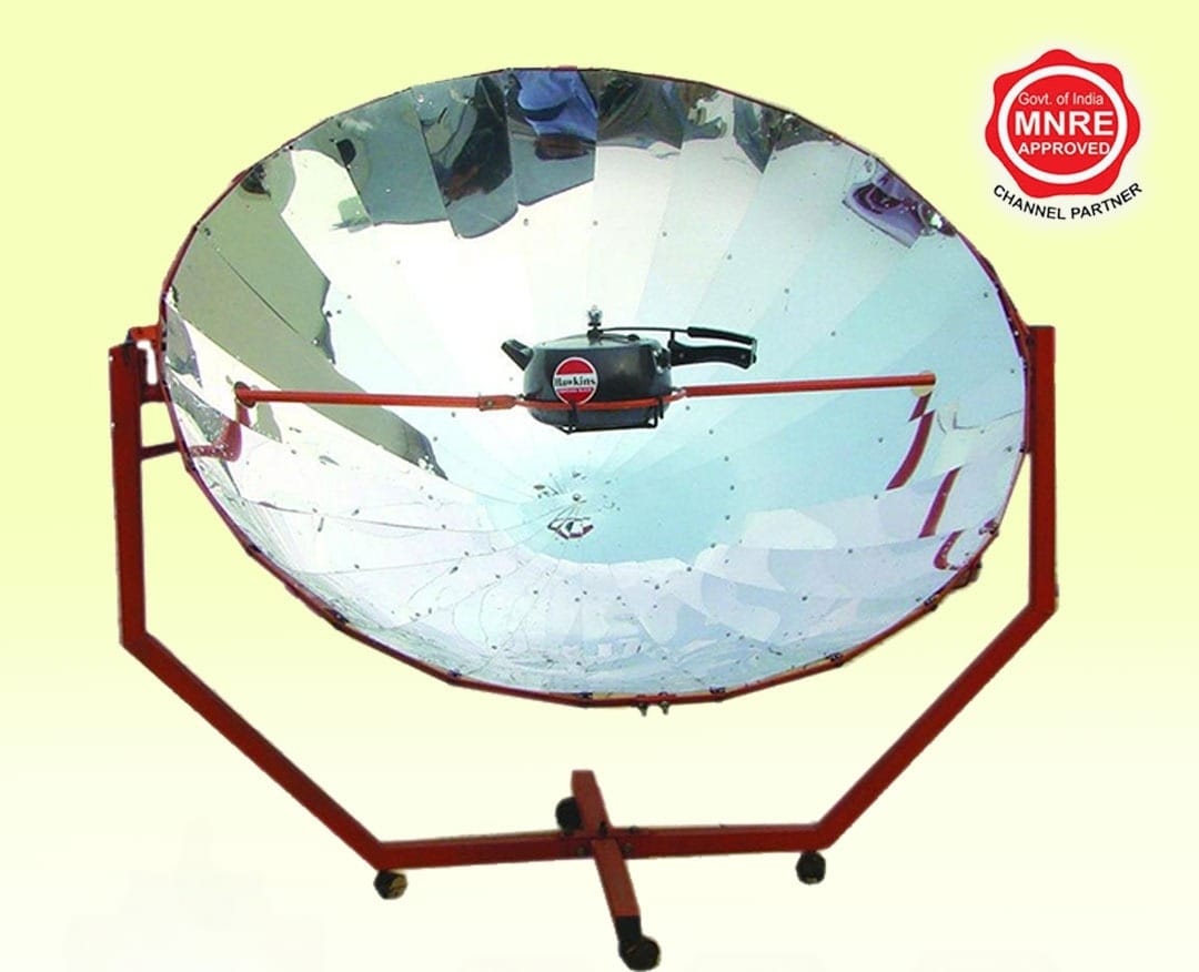 Solar Cooker in Action